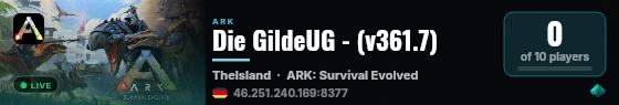 Die GildeUG - (v361.7) live status badge