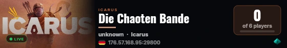 Die Chaoten Bande live status badge