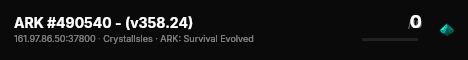 ARK #490540 - (v358.24) live status badge