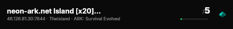 neon-ark.net Island [x20] - (v358.24) live status badge