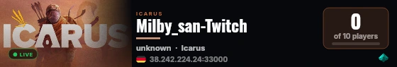 Milby_san-Twitch live status badge