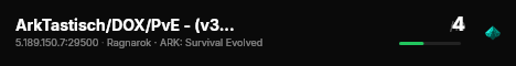 ArkTastisch/DOX/PvE - (v358.24) live status badge