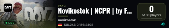Novikostok | NCPR | by FriendlyDayz.eu  | Terje | fresh whiped live status badge