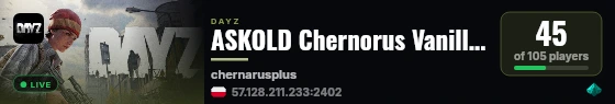 ASKOLD Chernorus Vanilla++ 6 max 3PP | KeyRooms | Events live status badge