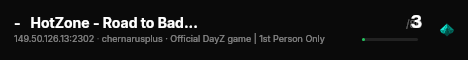 -   HotZone - Road to Badlands Vanilla | 1pp | Fresh Wipe live status badge