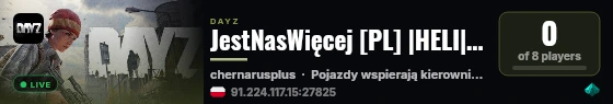 JestNasWięcej [PL] |HELI|ŁODZIE|AUTA| ^^@ 1shot1kill.pl live status badge