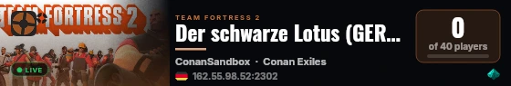 Der schwarze Lotus (GER) by [KOOP] live status badge