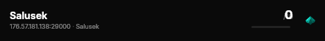 Salusek live status badge