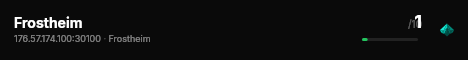 Frostheim live status badge