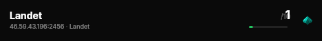 Landet live status badge