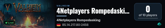 4Netplayers Rompedasking live status badge