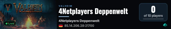 4Netplayers Deppenwelt live status badge