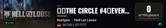 ④︱THE CIRCLE #4︱EVENTS︱DISCORD.GG/THE-CIRCLE live status badge