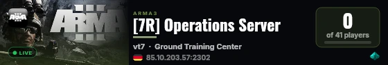 [7R] Operations Server live status badge