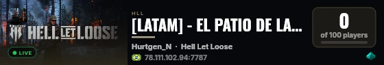[LATAM] - EL PATIO DE LA D.C. / DELTA CORPS - ESTAMOS RECLUTAND live status badge