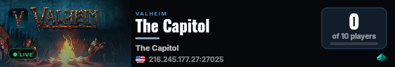 The Capitol live status badge