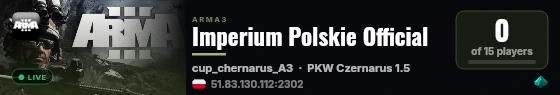 Imperium Polskie Official live status badge