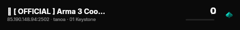 � [ OFFICIAL ] Arma 3 Coop by Bohemia Interactive (EU) #06 live status badge