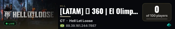 [LATAM] 王 360 | El Olimpo | 360hll.com.ar live status badge