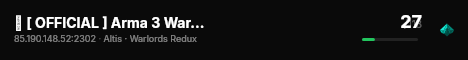 � [ OFFICIAL ] Arma 3 Warlords by Bohemia Interactive (EU) #11a live status badge