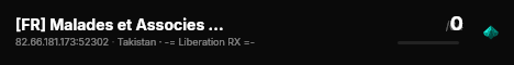 [FR] Malades et Associes - Liberation RX Takistan - https://dis live status badge
