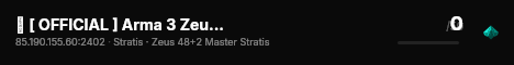 � [ OFFICIAL ] Arma 3 Zeus by Bohemia Interactive (EU) #02 live status badge