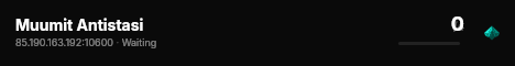 Muumit Antistasi live status badge