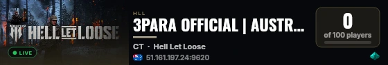 3PARA OFFICIAL | AUSTRALIA | discord.gg/3para live status badge