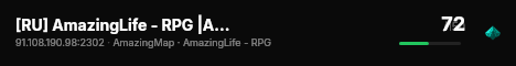 [RU] AmazingLife - RPG |Amazingrp.ru| live status badge