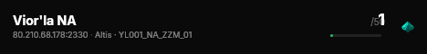 Vior'la NA live status badge