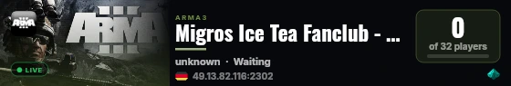 Migros Ice Tea Fanclub - Kei Habasche|Bride|Säuniggel live status badge