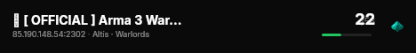 � [ OFFICIAL ] Arma 3 Warlords by Bohemia Interactive (EU) #01 live status badge