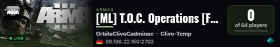 [ML] T.O.C. Operations [Fun] live status badge
