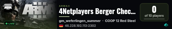 4Netplayers Berger ChechenWars live status badge