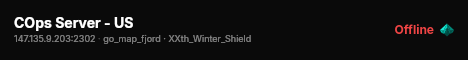 COps Server - US live status badge