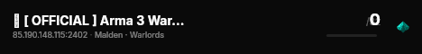 � [ OFFICIAL ] Arma 3 Warlords by Bohemia Interactive (EU) #14 live status badge