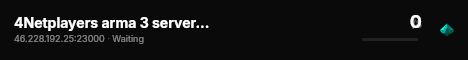 4Netplayers arma 3 server @fishsticks live status badge