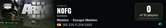 N0FG live status badge