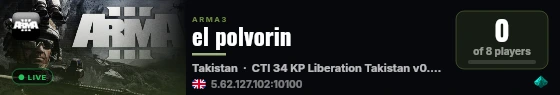 el polvorin live status badge