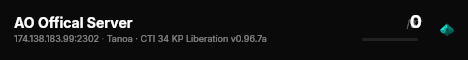 AO Offical Server live status badge