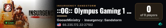 ::OG:: Olympus Gaming 1 - Medics - ISMC - 50 Bots - 10v1 live status badge
