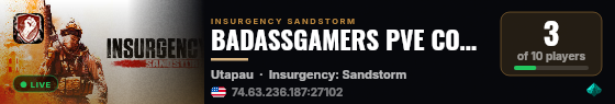 BADASSGAMERS PVE COOP =SAGAS= live status badge