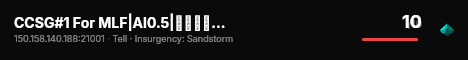 CCSG#1 For MLF|AI0.5|无队友伤害|30次复活|Q群:530148180 live status badge