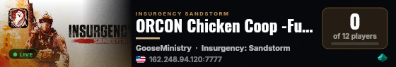 ORCON Chicken Coop -Fulllkit -Medic +XP +NoRestrict live status badge