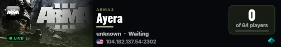 Ayera live status badge