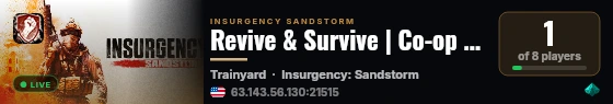 Revive & Survive | Co-op Checkpoint | VR Welcome live status badge