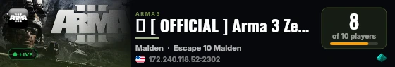 � [ OFFICIAL ] Arma 3 Zeus by Bohemia Interactive (USA) #03 live status badge