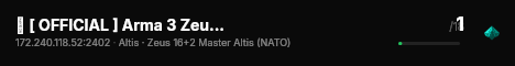 � [ OFFICIAL ] Arma 3 Zeus by Bohemia Interactive (USA) #04 live status badge