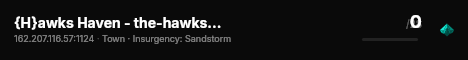 {H}awks Haven - the-hawks.net live status badge