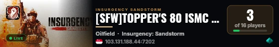 [SFW]TOPPER'S 80 ISMC BOTS[SEA|SG] live status badge